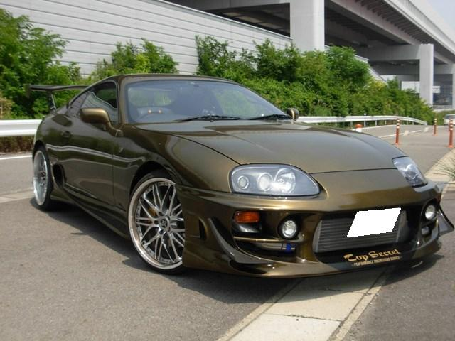 Toyota Supra TO4R 500 HK Black Gold Pearl Colour